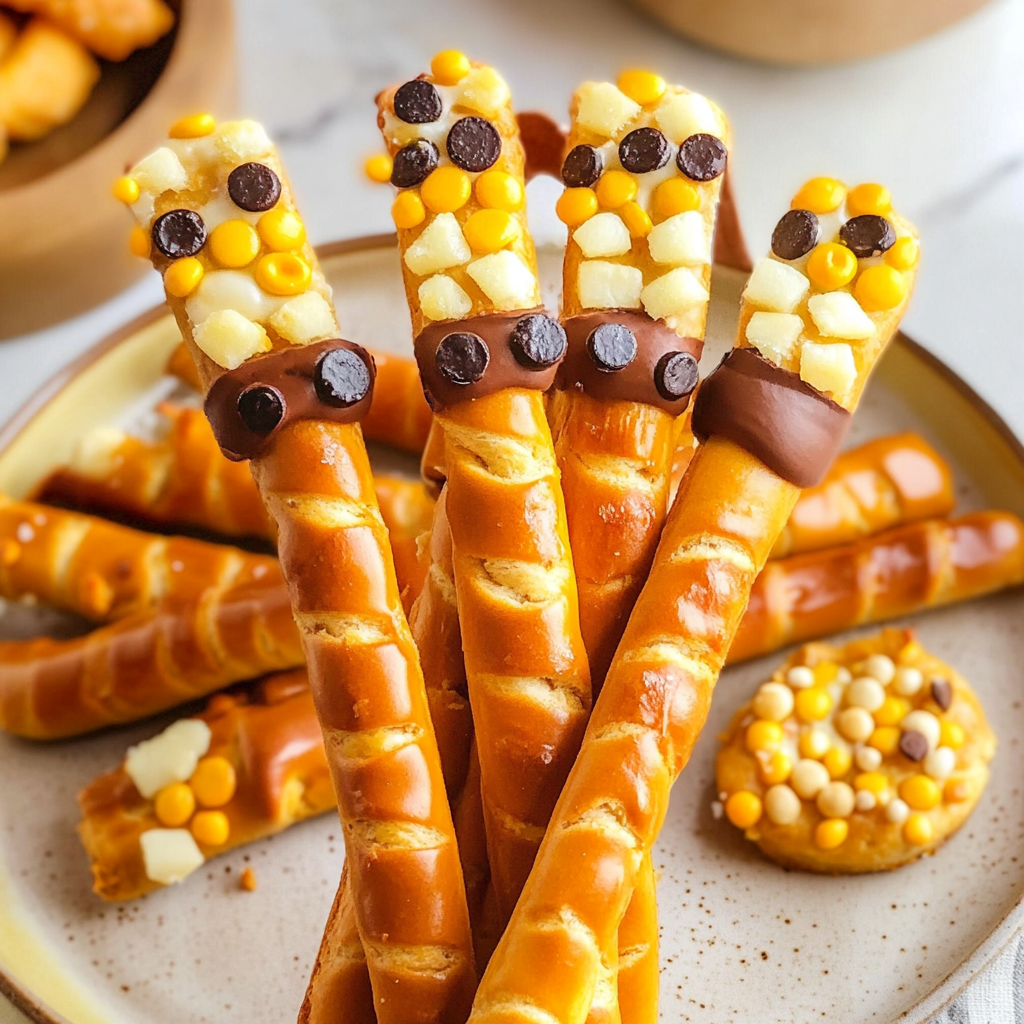 Thanksgiving Turkey Pretzel Rods 2