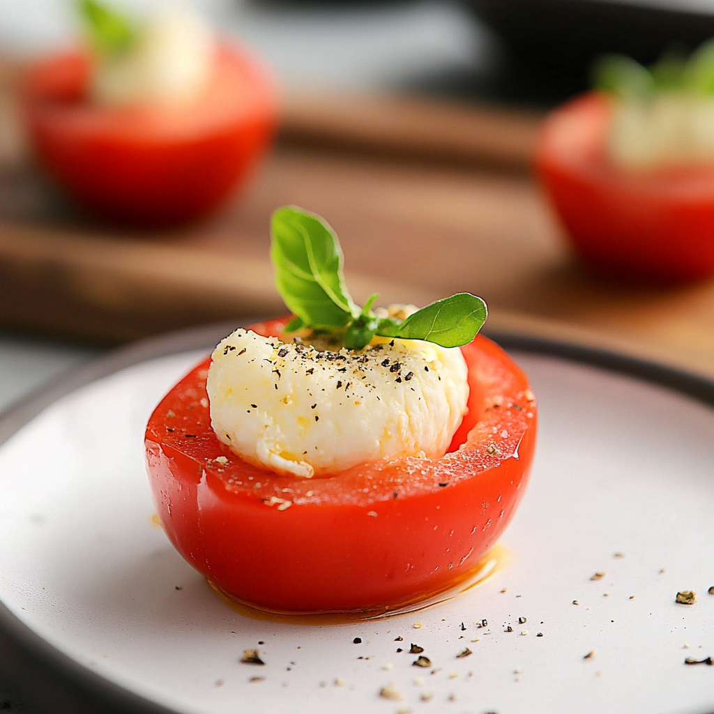 Tomato Burrata Bites