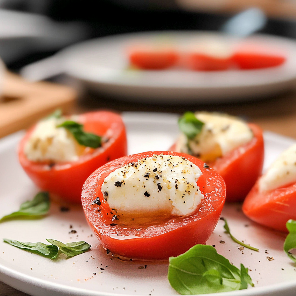 Tomato Burrata Bites