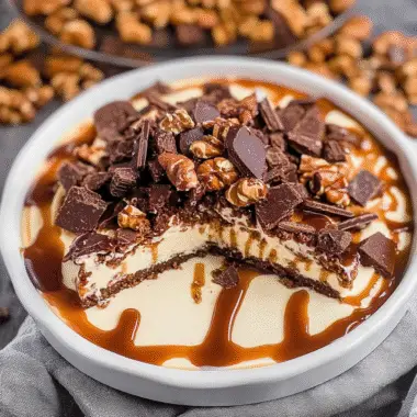 Turtle Cheesecake Dip 1