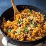 cheeseburger pasta 1