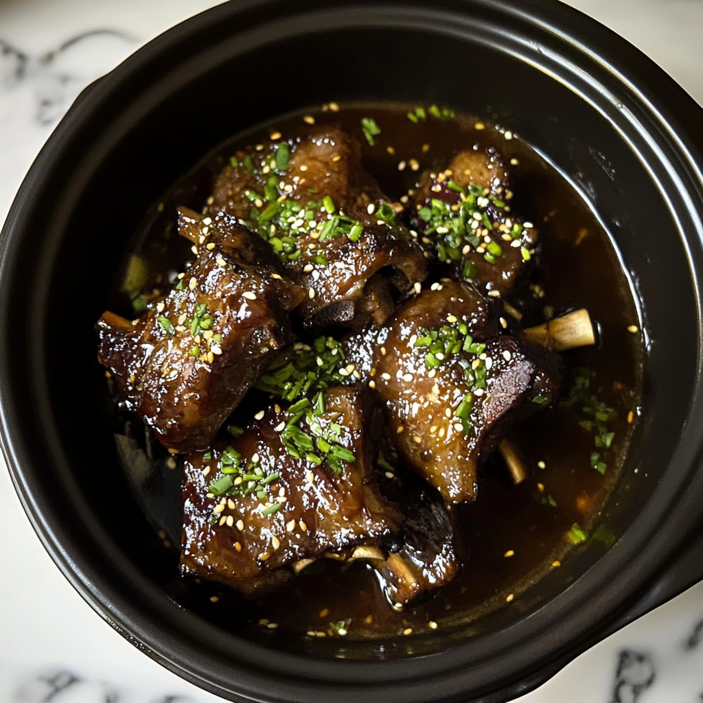 Slow Cooker Asian Short Ribs