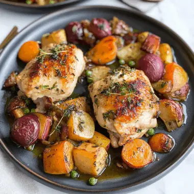 Autumn Chicken Dinner 1