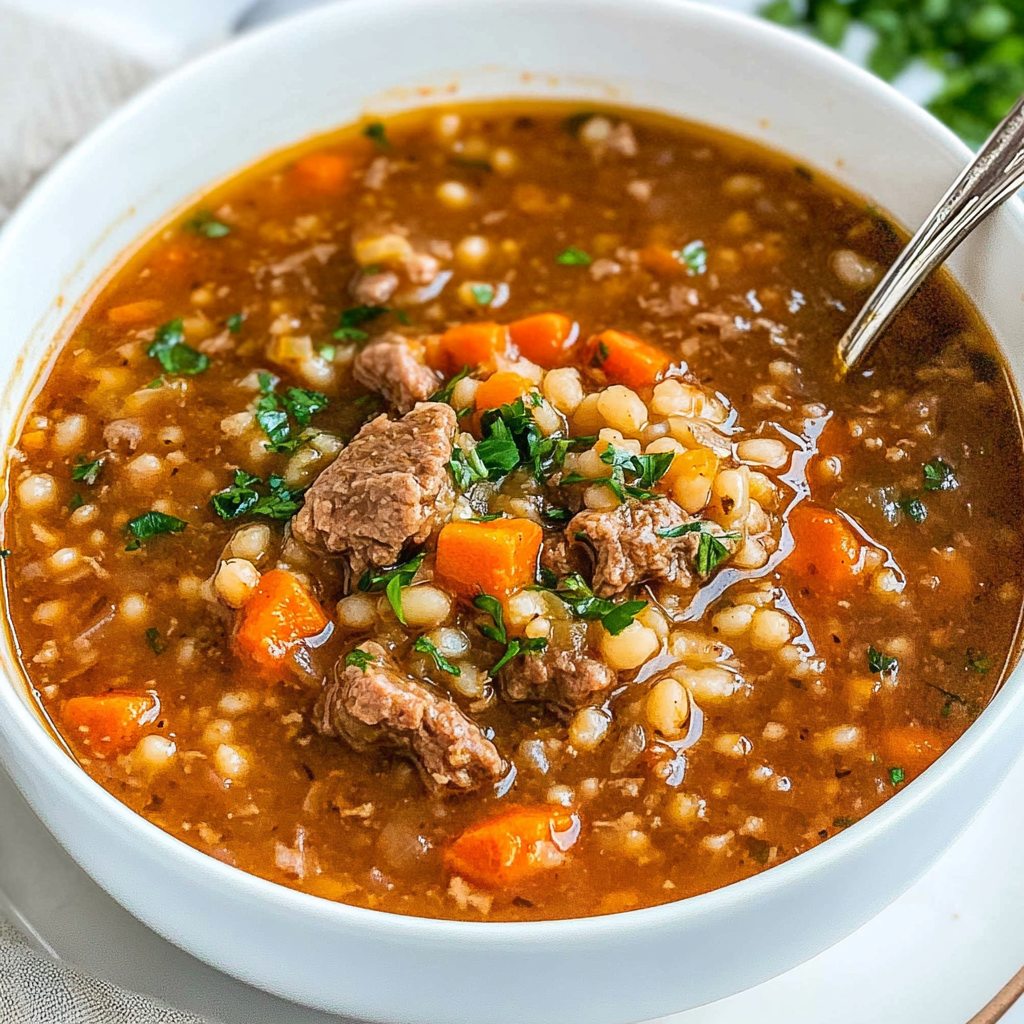 Beef Barley Soup