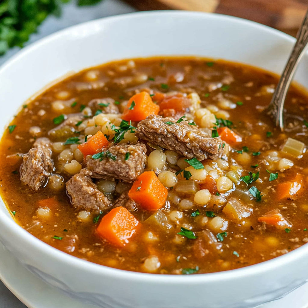Beef Barley Soup
