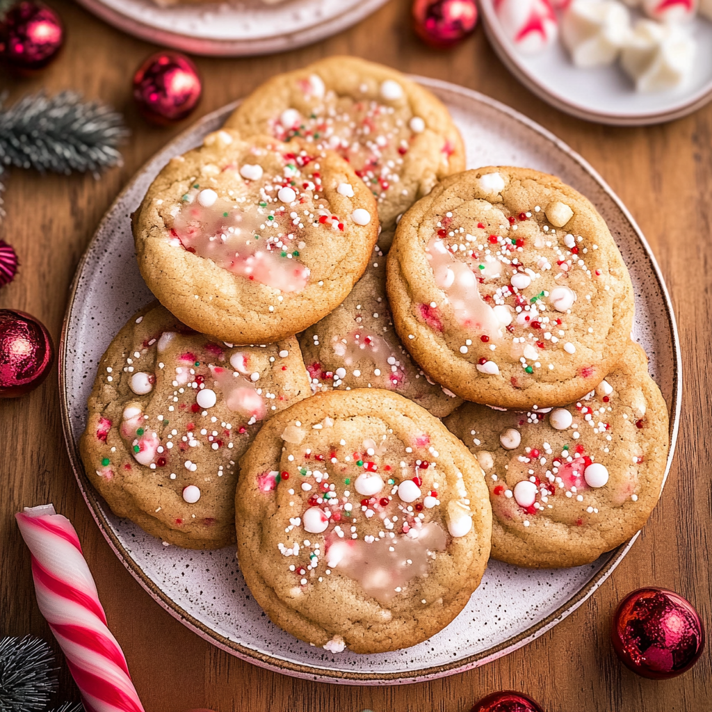 Best Peppermint Cheesecake Cookies