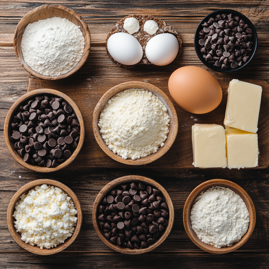 Best Peppermint Cheesecake Cookies ingredients