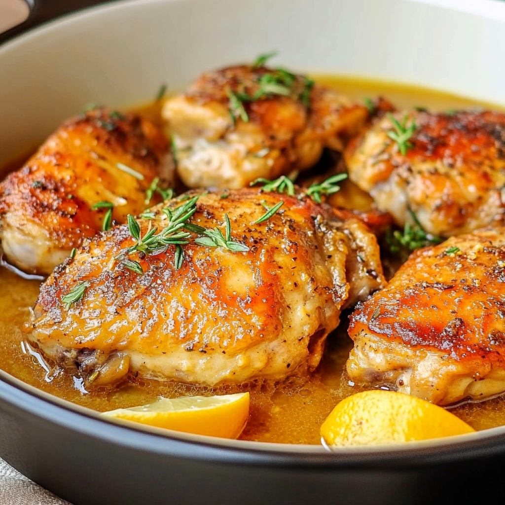 Braised Chicken Thighs