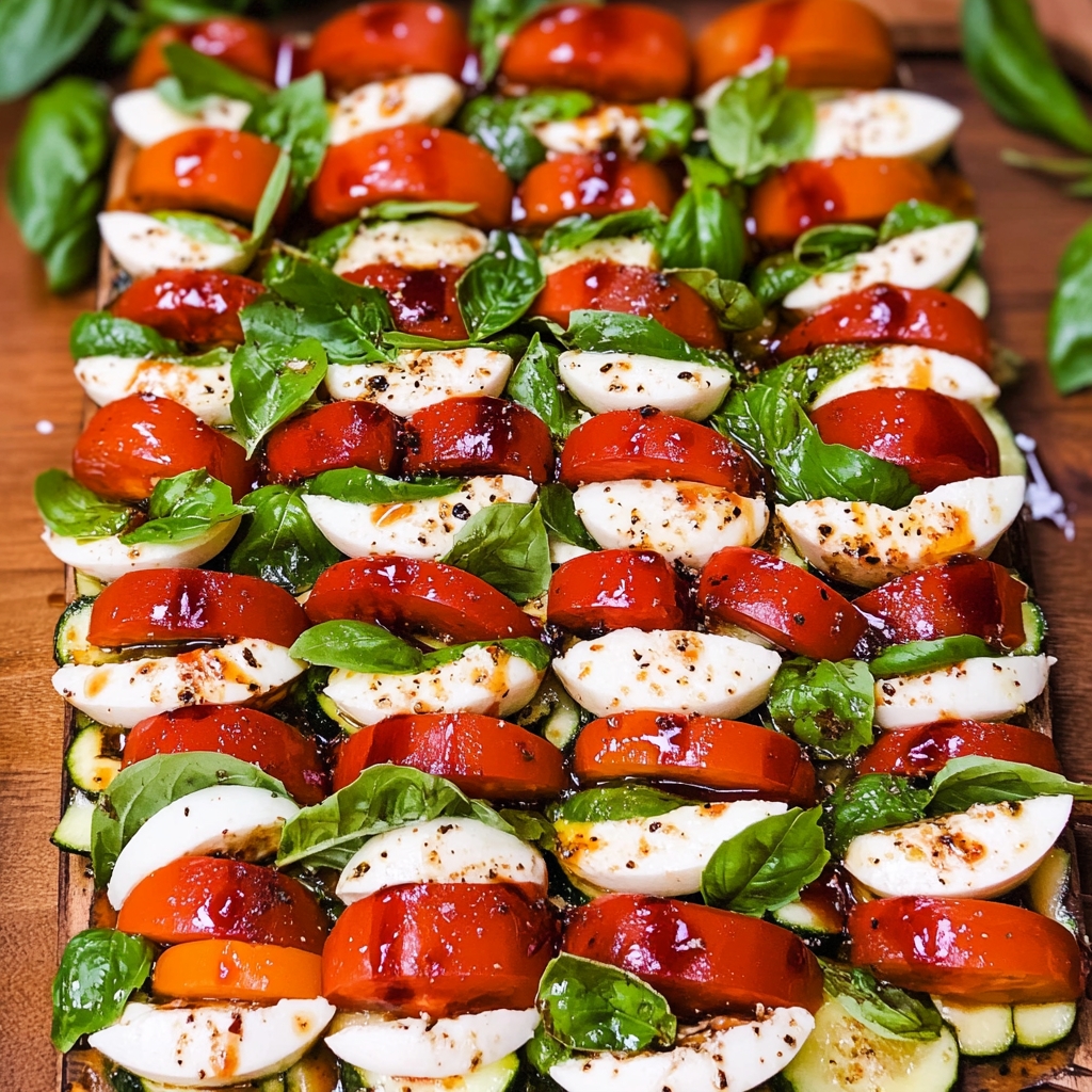 Caprese Christmas Tree