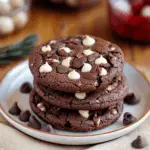 Chewy Double Chocolate Peppermint Cookies 1