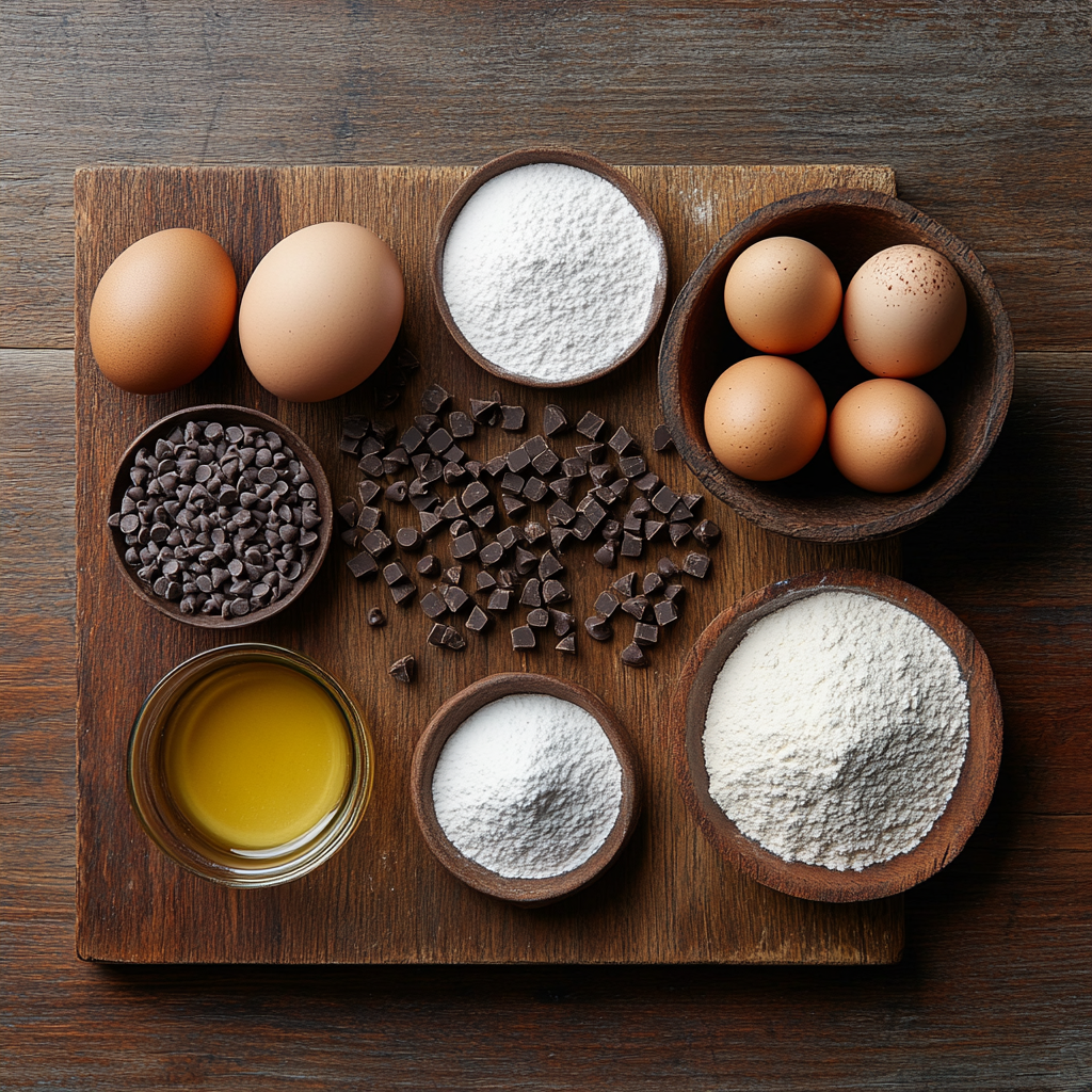 Chocolate Cake Mix Christmas Cookies ingredients