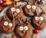 Chocolate Peanut Butter Reindeer Cookies