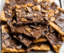Christmas Crack Saltine Cracker Toffee