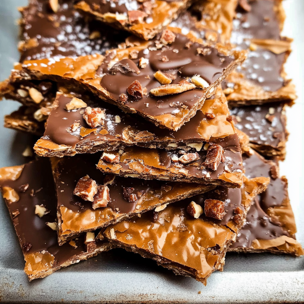 Christmas Crack Saltine Cracker Toffee