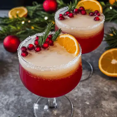 Christmas Margarita 1