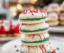 Christmas Tree Cake Macarons
