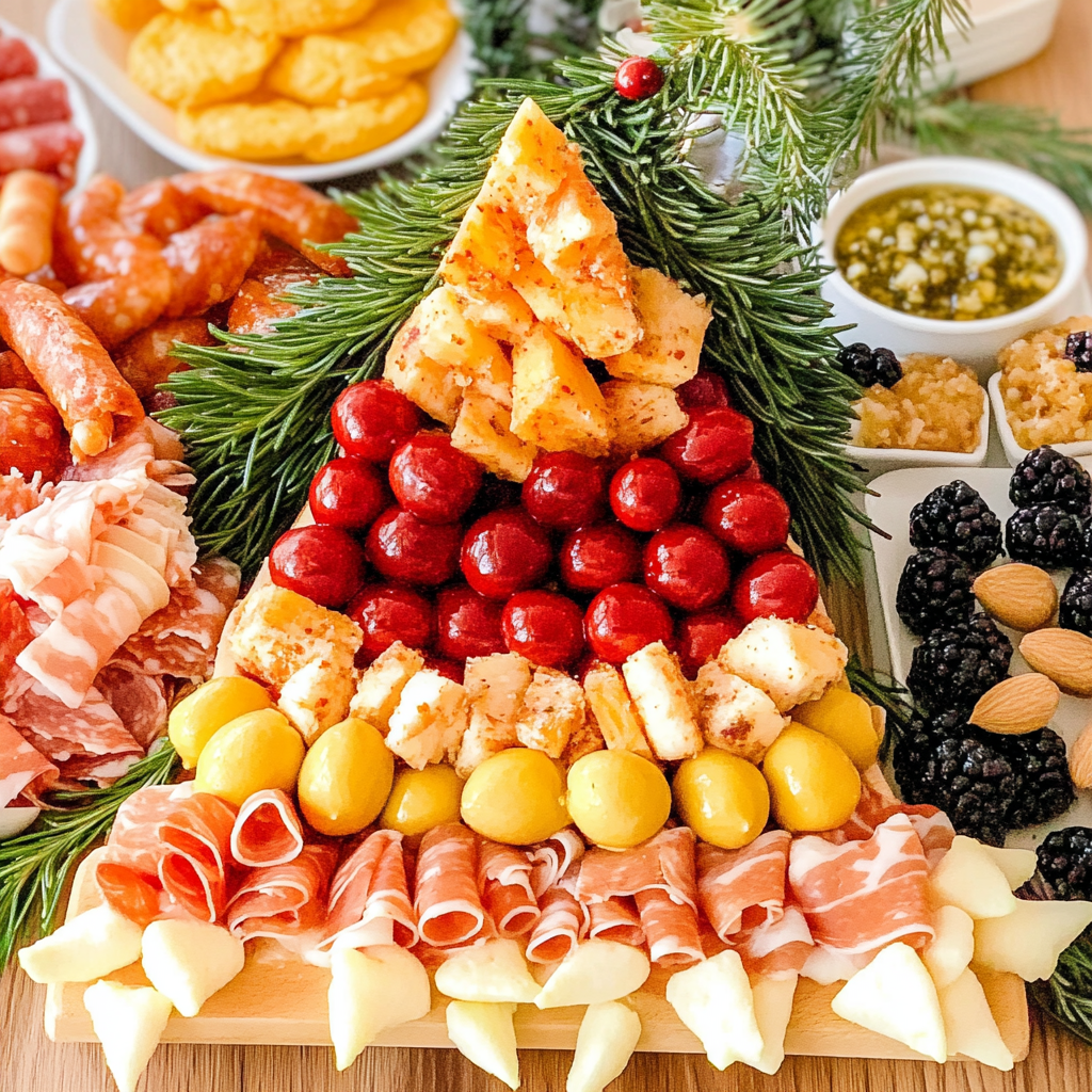 Christmas Tree Charcuterie 3