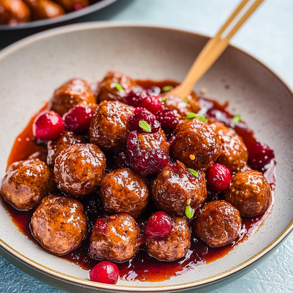 Cranberry Meatballs