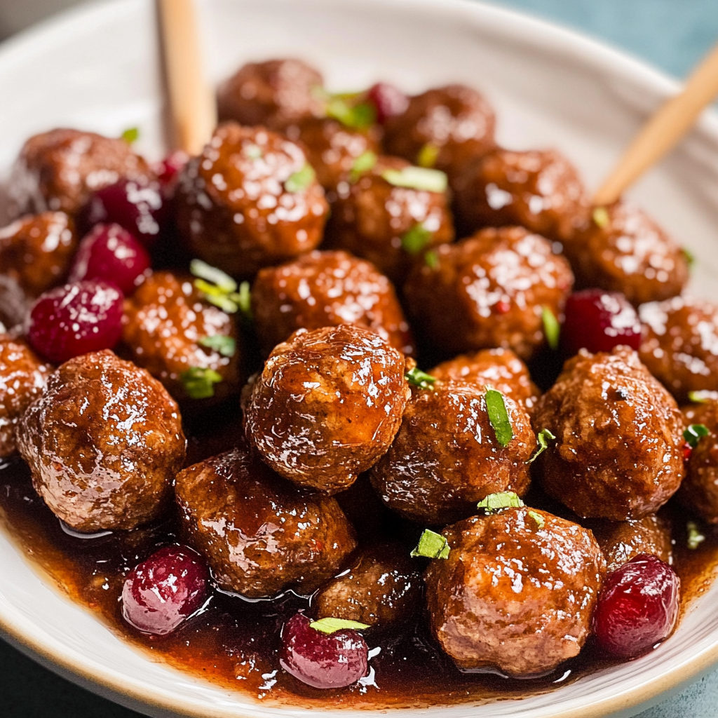 Cranberry Meatballs