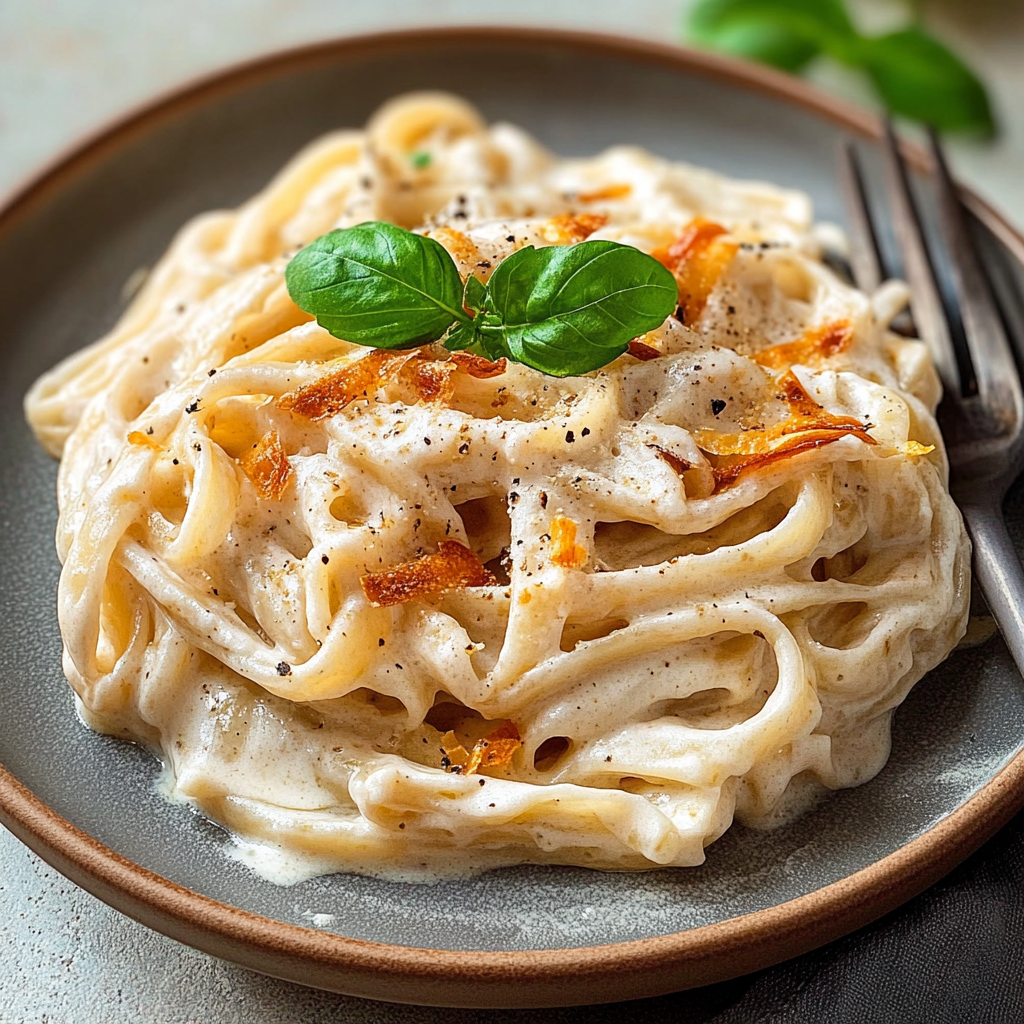 Creamy Caramelized Onion Pasta