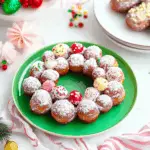 Donut Hole Christmas Wreath 1