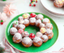 Donut Hole Christmas Wreath