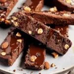 Double Chocolate Hazelnut Biscotti 1