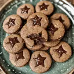 Double Chocolate Linzer Cookies 1 1