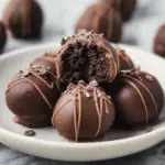Easy Brownie Truffles 1