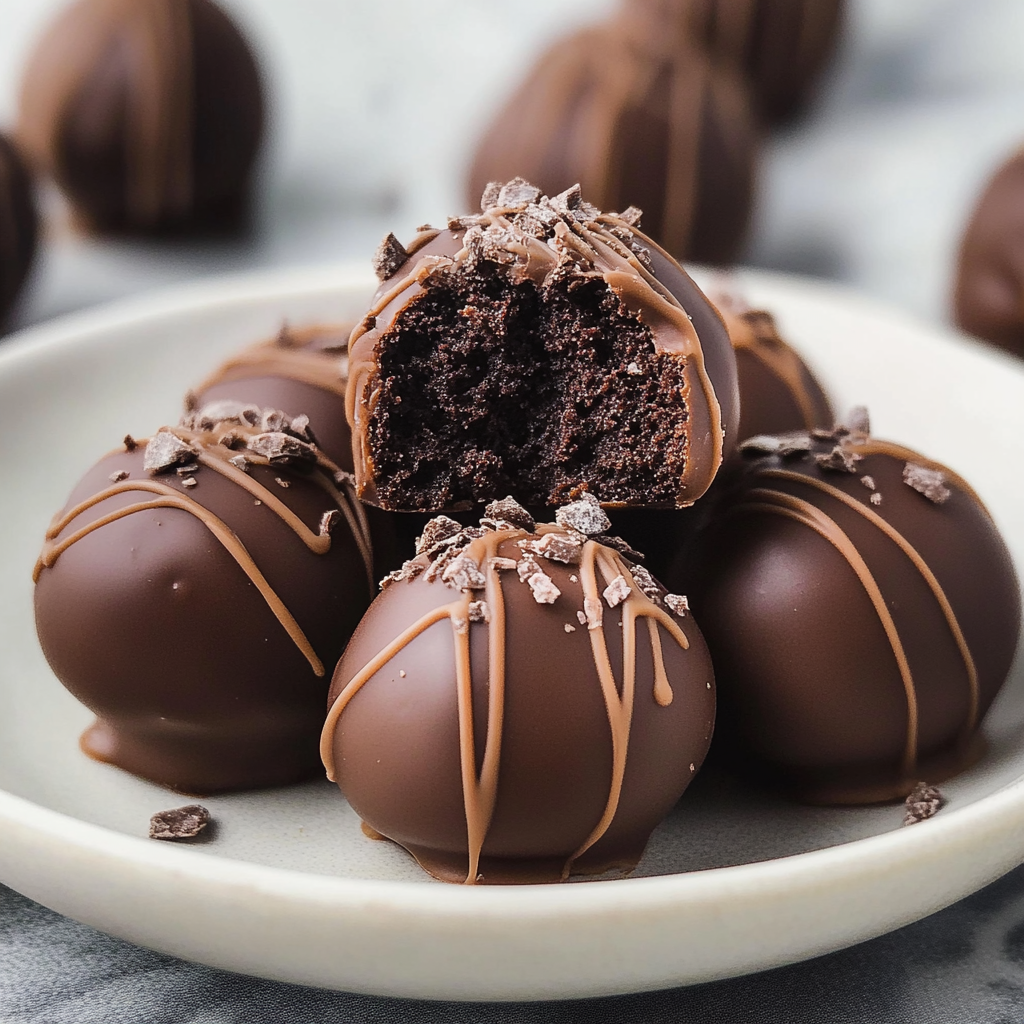 Easy Brownie Truffles 1