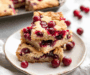 Fresh Cranberry Shortbread Bars