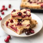 Fresh Cranberry Shortbread Bars 2