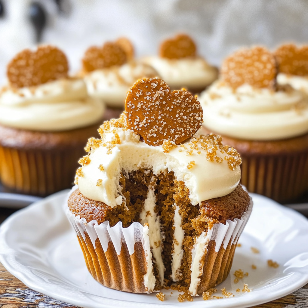 Gingerbread Cupcakes