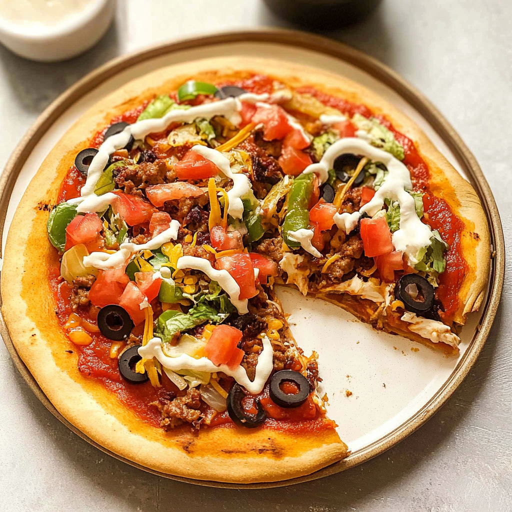 Godfathers Taco Pizza 1