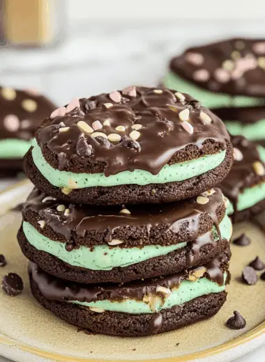 Grasshopper Cake Mix Cookies 1