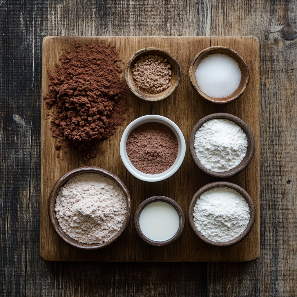 Homemade Hot Chocolate Mix ingredients