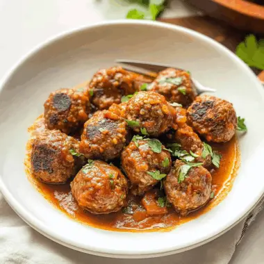 Homemade Italian Meatballs 1