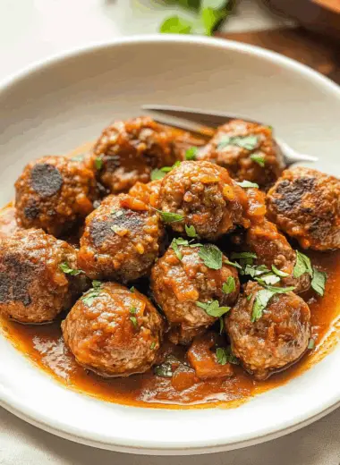 Homemade Italian Meatballs 1