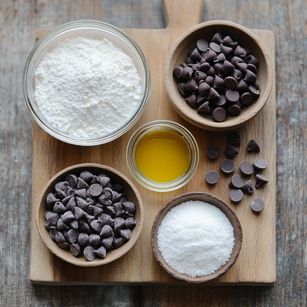Homemade Peppermint Patties ingredients