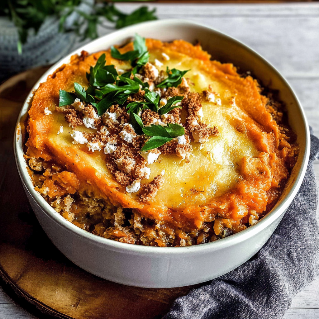 Homemade Sweet Potato Shepherds Pie Recipe 1 1