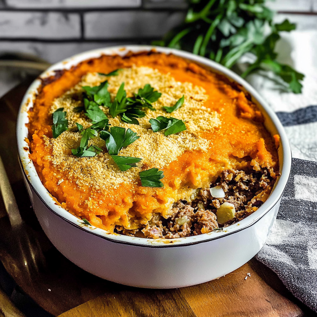 Homemade Sweet Potato Shepherd’s Pie Recipe
