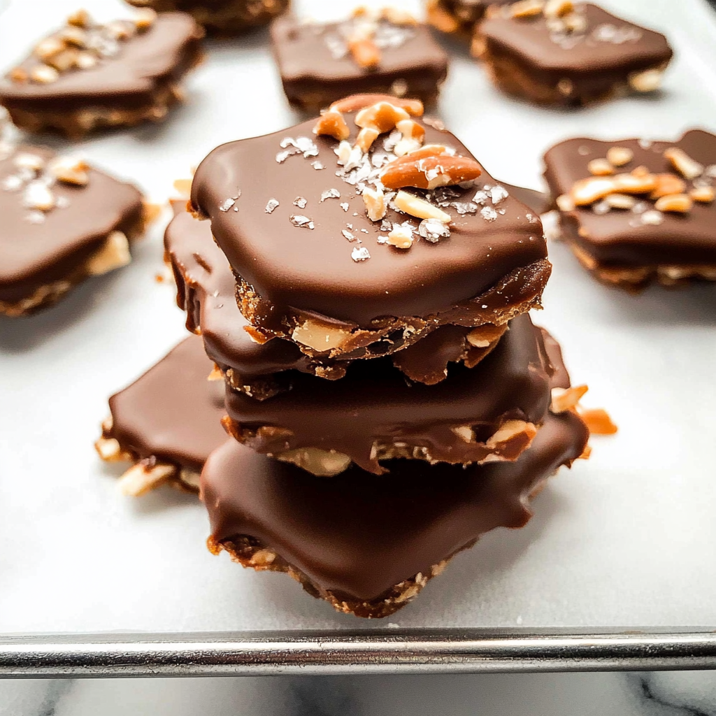 Homemade Turtles Candy 1