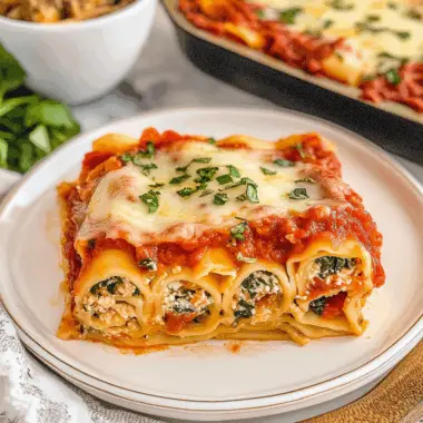 Lasagna Roll Ups 1