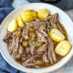 Mississippi Pot Roast with Beef Gravy 1