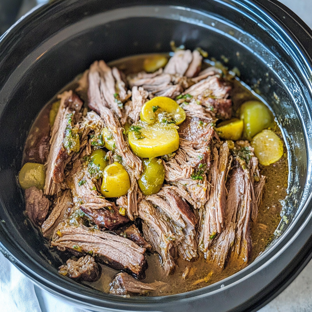 Mississippi Pot Roast with Beef Gravy