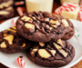 Mocha Peppermint Chocolate Cookies
