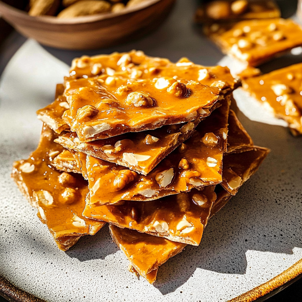 Old-Fashioned Peanut Brittle