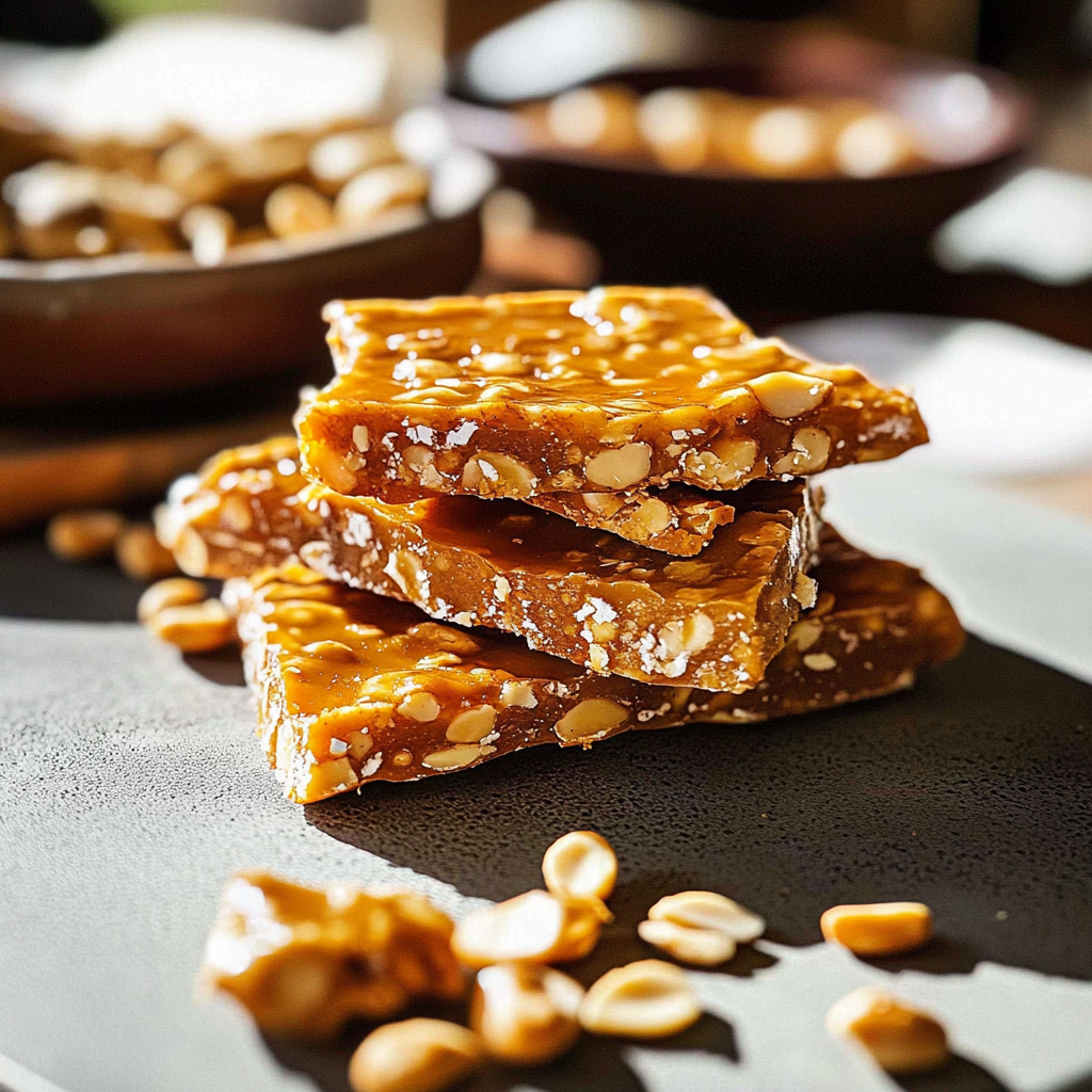 Old-Fashioned Peanut Brittle