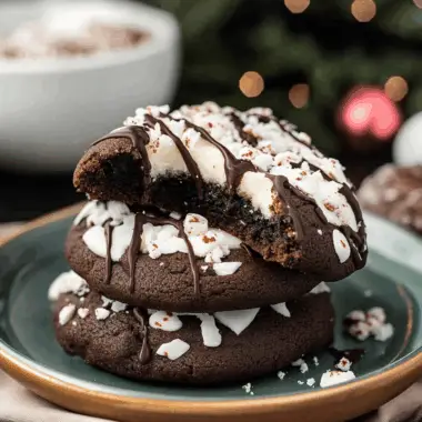 Peppermint Mocha Cookies 1