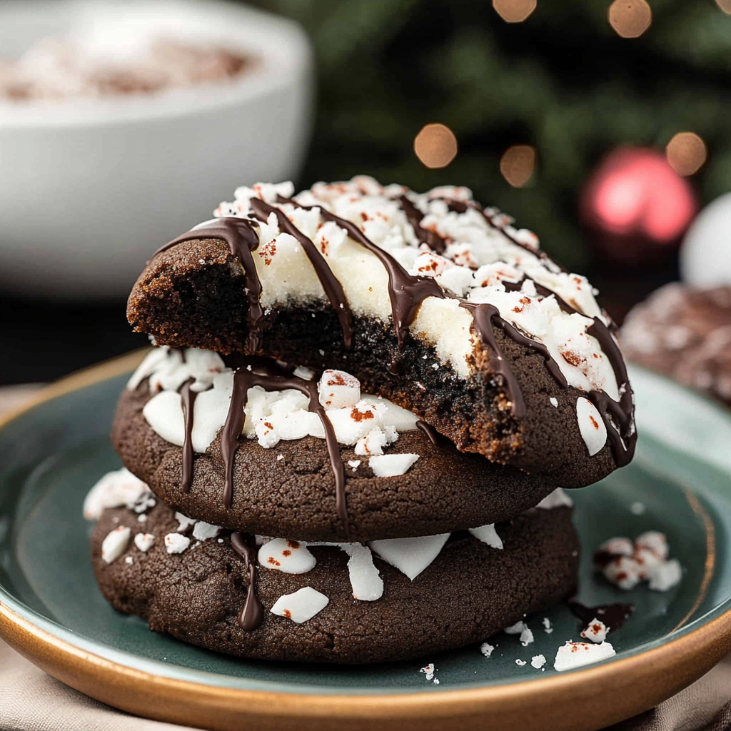 Peppermint Mocha Cookies 1